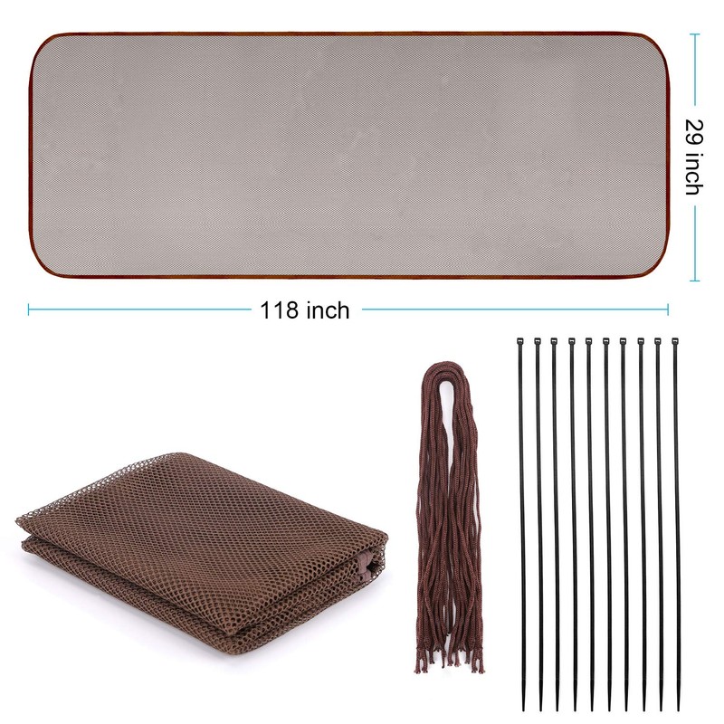 Revanom Child Safety Net, Balcony, Patios and Railing Stairs Netting,