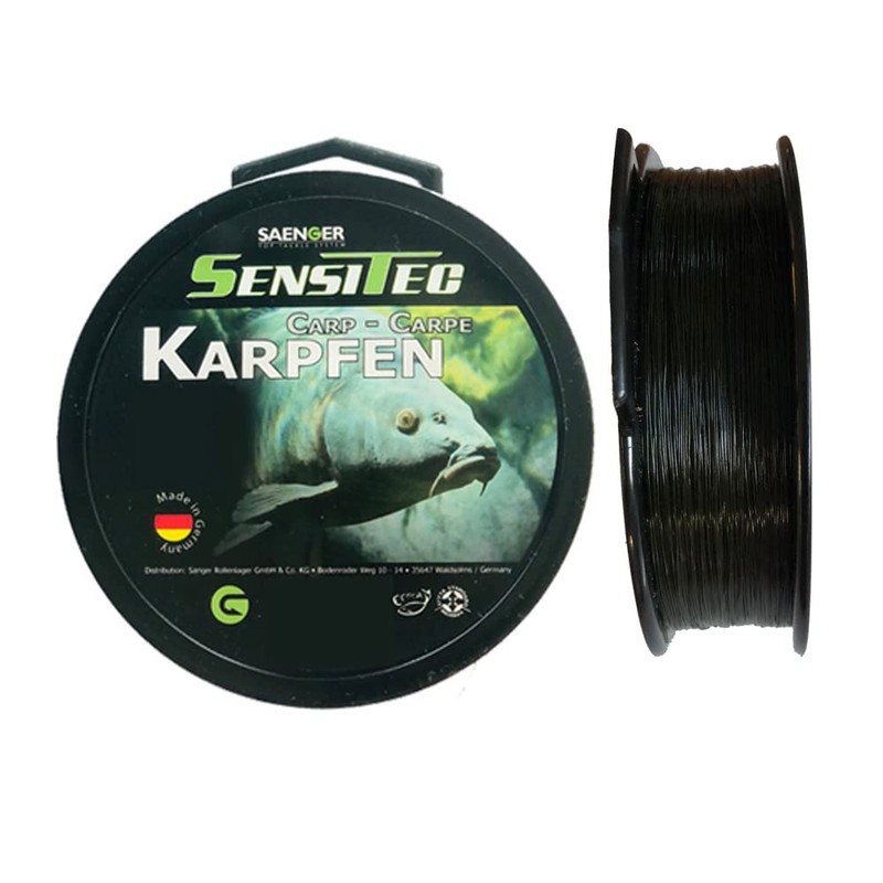 Sensitec Monofilie Nylon Fishing Line, 400 m, Target Fishing Line,