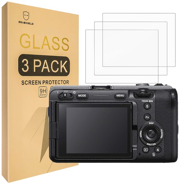 Mr.Shield [3-Pack] Screen Protector For Sony Alpha FX3 ILME-FX3 Full-Frame
