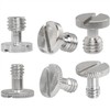 Camera Quick Release Screw LUORNG 3PCS 3/8 Inch and 3PCS