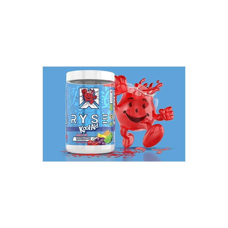 Ryse Pre Loaded Kool-aid 30 Serv Pre Entrenamiento Ponche De