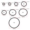 eMagTech 180Pcs O-Rings 7.6mm-37.5mm 1.8mm Thickness Rubber Seal Grommets Compatible