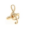 MRCUFF Treble Clef Music Note Pair Cufflinks in a Presentation