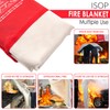 ISOP Fire Blanket Large 70 * 78 Inches – Fibreglass