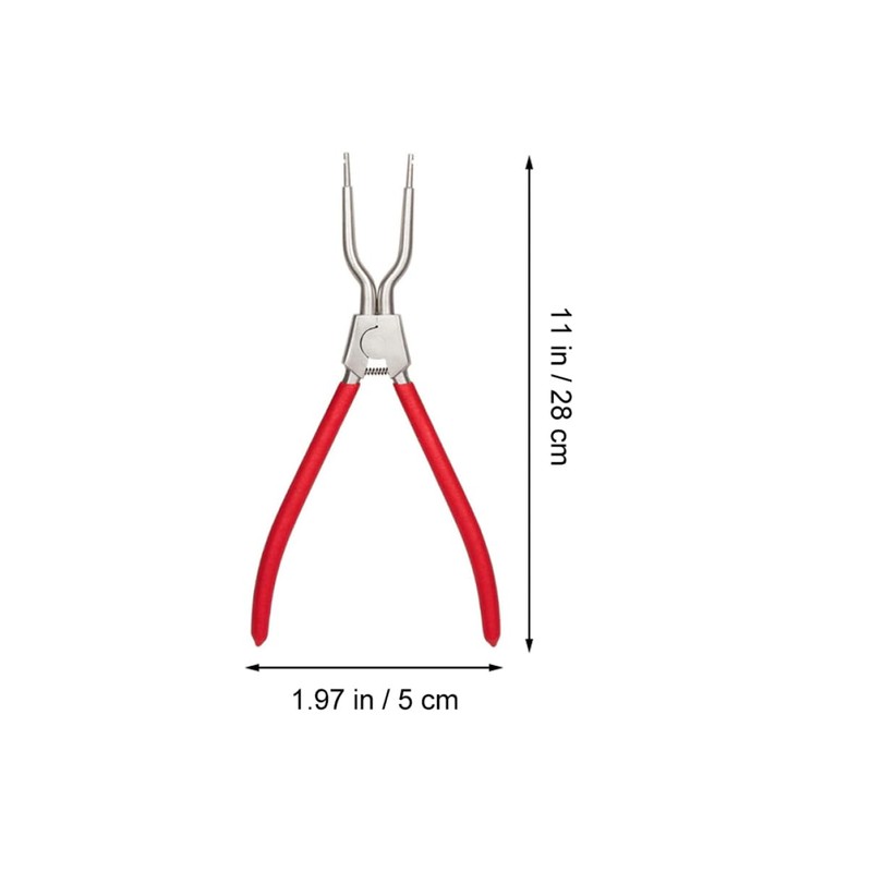 IWOWHERO Galvanized Tub Spring Expansion Tool Washer Spring Pliers for