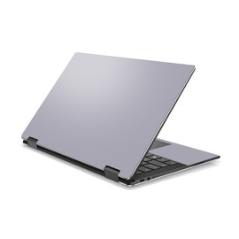 MightySkins Skin Compatible with DELL XPS 13 9365 2-in-1 (2017) - Solid Gray | Protective, Durable, and Unique Vinyl Decal wrap Cover | Easy to Apply, Remove, and Change Styles | Made in The USA
