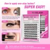 USA Ready to Ship 104pcs Self Adhesive Lash Cluster Mixed