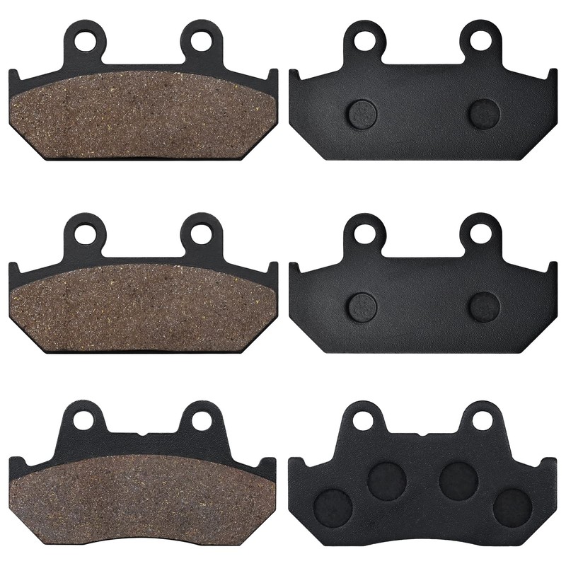 SOLLON Front and Rear Brake Pads for Honda 1500 GL1500