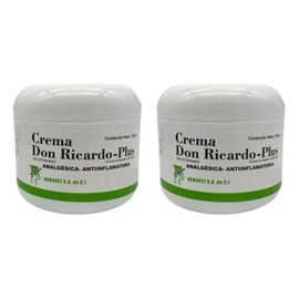 Crema Don Ricardo Plus Doble, 2 piezas de Crema Don Ricardo Plus, La Original