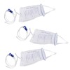 10PCS Enema Bag Set 1000ML Silicone Reusable Hangable Enema Cleaner