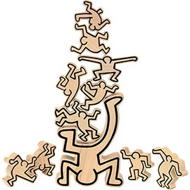 VILAC - Jeu d'équilibre Keith Haring Skill Games, Multi-Colour (9217)
