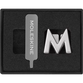 Moleskine Pin M Silver