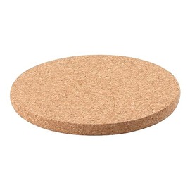 Continenta Coaster Round 1504 Coaster Light Brown Cork
