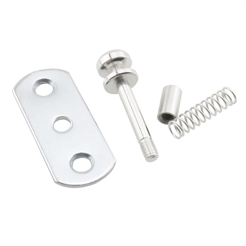 HJGarden 2pcs Automatic Spring Latch Door Bolt Lift Adjustment Fixed