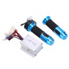 24V 250W Electric Bicycle Controller Kit Blue Crystal Twist Throttle