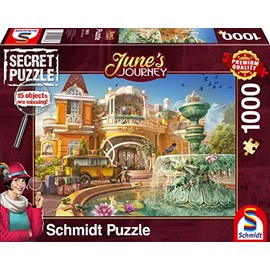 Schmidt Spiele 59973 Junes Journey Orchid Estate Jigsaw Puzzle 1000 Pieces Multi-Coloured One Size