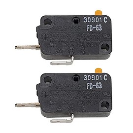 [FBA] 2 Pack New OEM Produced SZM-V16-FD-63 for LG GE Starion Microwave Oven Door Micro Switch by OEM Mania Replacement for LG GE Starion 3405-001034 3405-000178. Fits GE Microwave JVM1750DP1WW Also.