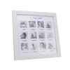 Baby First Year Photo Frame with Sturdy Material, Growth Record,