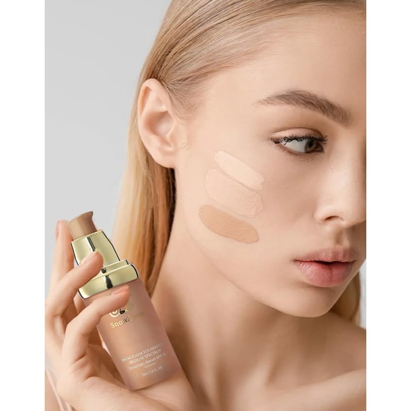 OUSHANG Bio Forever 4-in-1 Color Changing Foundation, SPF 50+, Medium/Light,