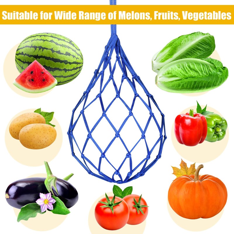 12 Pack Melon Hammocks Cradles, Melon Hammock Mesh Bags for