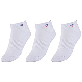 Tecnifibre Socks Low Cut White 3 Pack | UK3-6 | Unisex