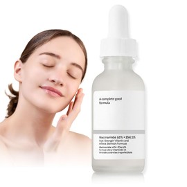 Niacinamide 10% + Zinc 1% Serum, Gesichtsserum für Öl Kontrolle und Rötungen, Bekämpft Hautunreinheiten Niacinamide Serum, Klar Gesicht Serum, Skincare für Stumpfe Haut, Glättet
