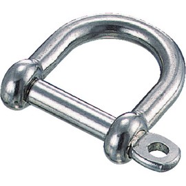 TRUSCO(トラスコ) ワイドネジシャックル ステンレス製 線径Φ10X開口40mm TNS-10W