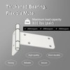 4 Pack 6" Door Hinges,280 Lbs Capacity Heavy Duty Gate