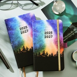 2025-2027 Pocket Planner/Calendar - 3 Year Monthly Planner 2025-2027 from Jan. 2025 - Dec. 2027(36 Months), 3.8" x 6.3", Inner Pocket and 61 Notes Pages - Colorful