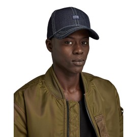 G-STAR Men's Avernus Original Denim Baseball Cap Accessories, Blue (raw denim D22315-B988-001)