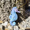 Vivid Arts - Seahorse Hanging Ornament - Indoor Outdoor (2,