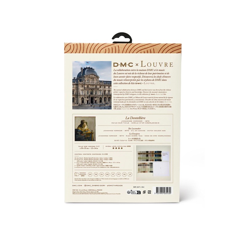 DMC Kit punto croce The Lacemaker