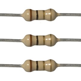E-Projects 500EP5141R00 1 Ohm Resistors, 1/4 W, 5% (Pack of 500)