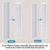 DoubleFill 2 Pack 8.5'' x 72'' Cordless Sidelight Blinds 2''