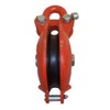 MH GLOBAL Bail Snatch Block Hoist Rigging Shackle Pulley Size
