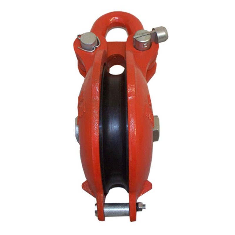 MH GLOBAL Bail Snatch Block Hoist Rigging Shackle Pulley Size