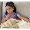 Elif Tortilla Throw Blanket, Double Sided Giant Round Wrap Blanket