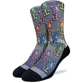 Good Luck Sock Men's Formula Grand Prix Socks, Adult, Shoe Size 8-13