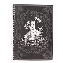 Plantilla de Tatuajes, álbum de Plantillas de Tatuajes Plantillas de Tatuajes Temporales con 115 Patrones Pegatinas de Tatuajes Extraíbles Plantillas de Arte Corporal Paquete de
