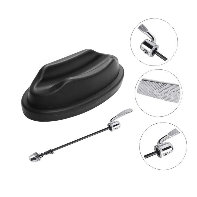 BIUDECO Bike Wheel Support Pad 2pcs Front Wheel Riser Blocks