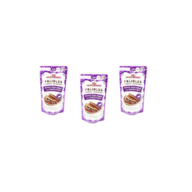 HEB H‑E‑B Mi Tienda Frijoles Microwavable Refried Pinto Beans with