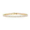 Bracelet for Woman 14K Gold Plated Tennis Bracelet 3mm Cubic