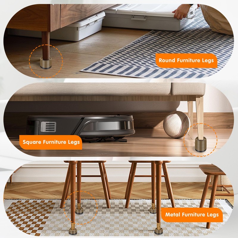 Furniture Risers Bed Risers Heavy Duty 1 inch, 2 inch,