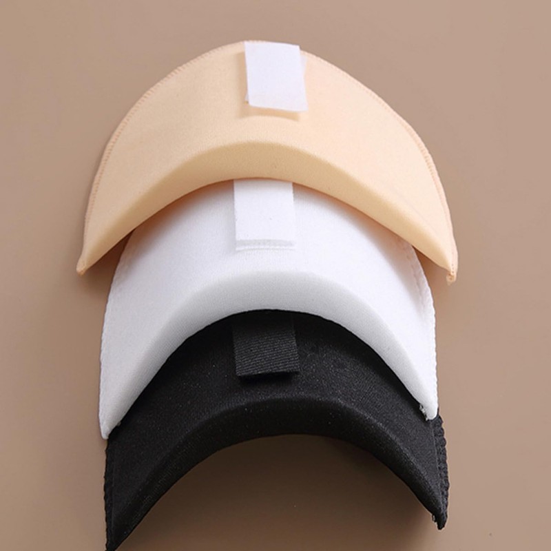 3 Pairs Shoulder Pads for Women Clothes,No-Sewing Required Anti-Slip Detachable