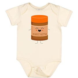 inktastic Cute Kawaii Peanut Butter Baby Bodysuit 12 Months Natural 37ebd