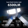 iMaihom 65W 6500LM Motion Sensor Outdoor Light, Plug In LED