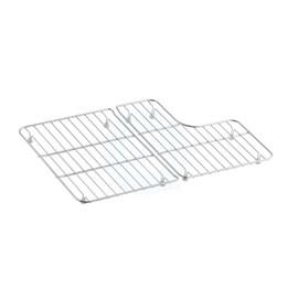 Upgraded Lifetime Appliance K-6638-ST Stainless Steel Sink Bowl Racks Compatible with Kohler Whitehaven Sink