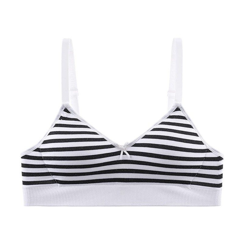 Herepai - brasier sin costuras de algodón para niñas adolescentes,