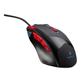 SureFire Eagle Claw Gaming Mouse 9-Button RGB Lighting PC Mouse 3200 DPI with 9 Programmable Buttons USB 3.2 GEN 1 and USB 2.0 Gaming Mouse Windows, Mac and Consoles
