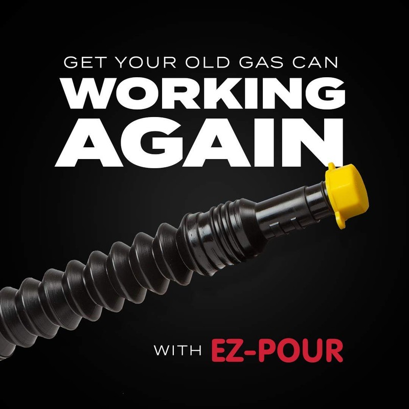 EZ-POUR Replacement Spout - Water Jug Or Gas Can Spout